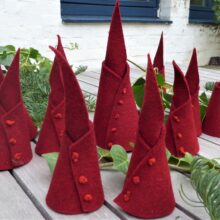 Weihnachtswichtel, Aggi Varnholt, Filzdesign, Taschenmanufaktur