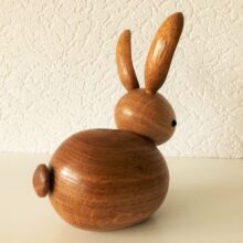 Uwe Witte Holz-Hase Eiche