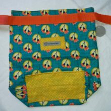 Lunchbag/Brotaufbewahrer "Grün Retro"