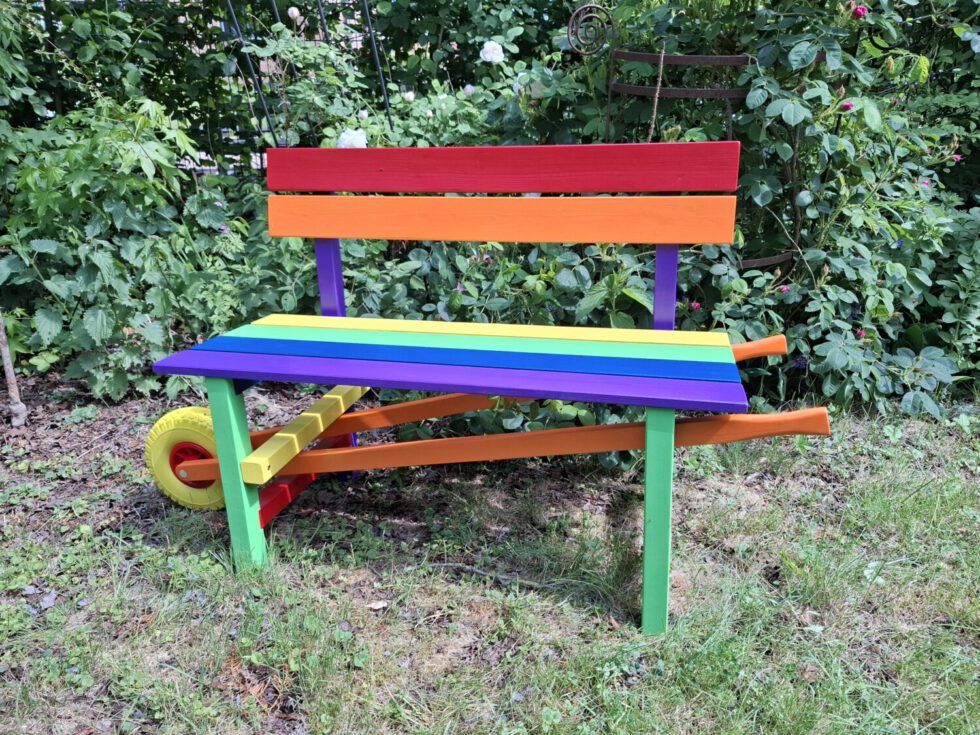 Mobile Gartenbank